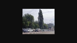 Перевірка факту: Відео колони машин НЕ показує втечу людей з Білгорода - це затор через аварію